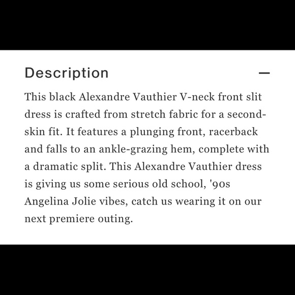 NWT NAVY BLUE ALEXANDRE VAUTHEIR NAVY SLIT DRESS - Picture 6 of 10